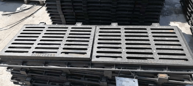 全州球墨铸铁连体双篦展示